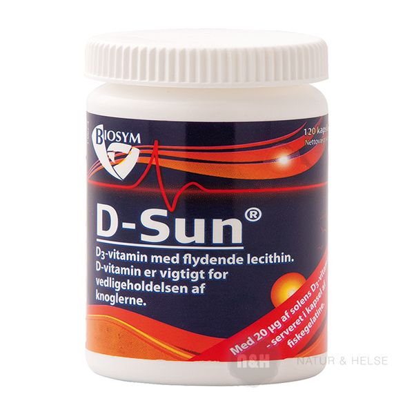 D-Sun 20 mcg 360 stk. Biosym